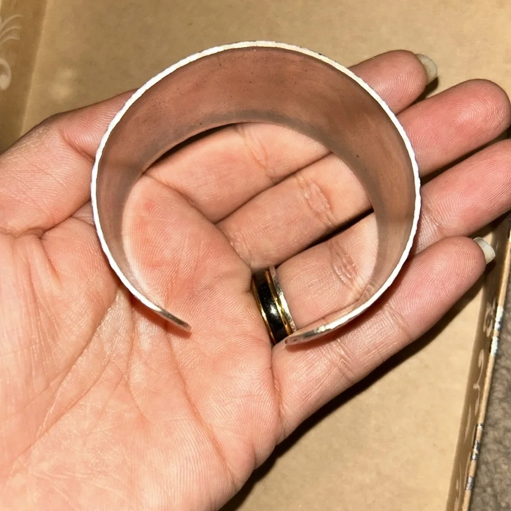 Vintage Silver Wearable Tech Bracelet